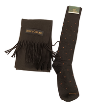 CALZINO LUNGO+SCIARPA UOMO HY119 Tellini S.r.l. Ingrosso Abbigliamento